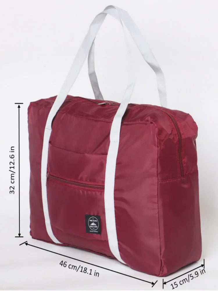 Foldable Travel Duffel Bag for Airlines Carry on Bag for Women and Girls