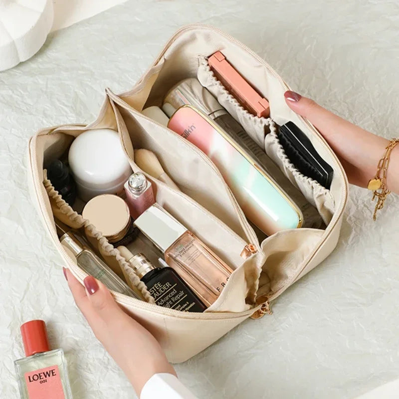 PU Leather Portable Travel Toiletry Bag