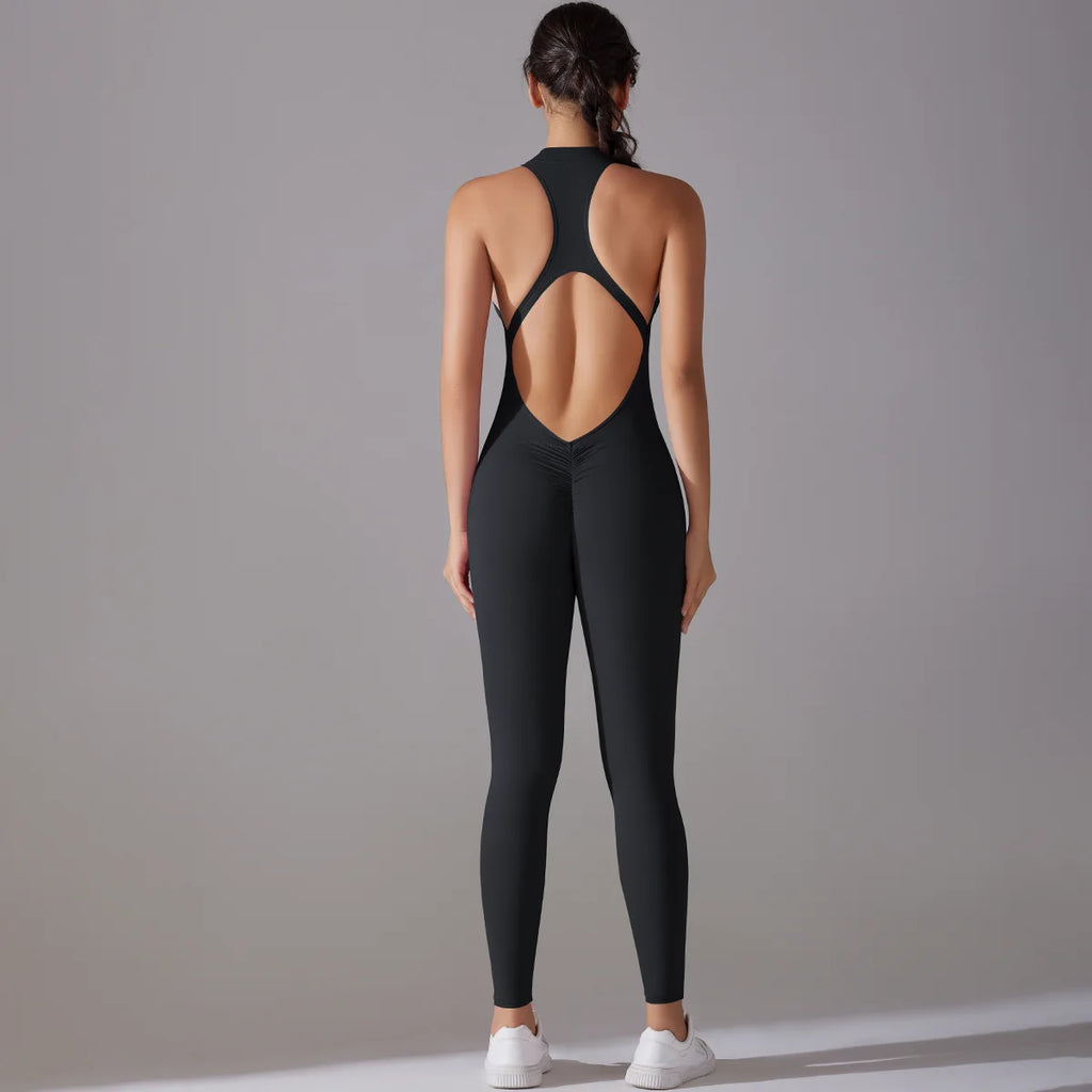 Yoga Suit Women's Gym PushUp Workout Clothes