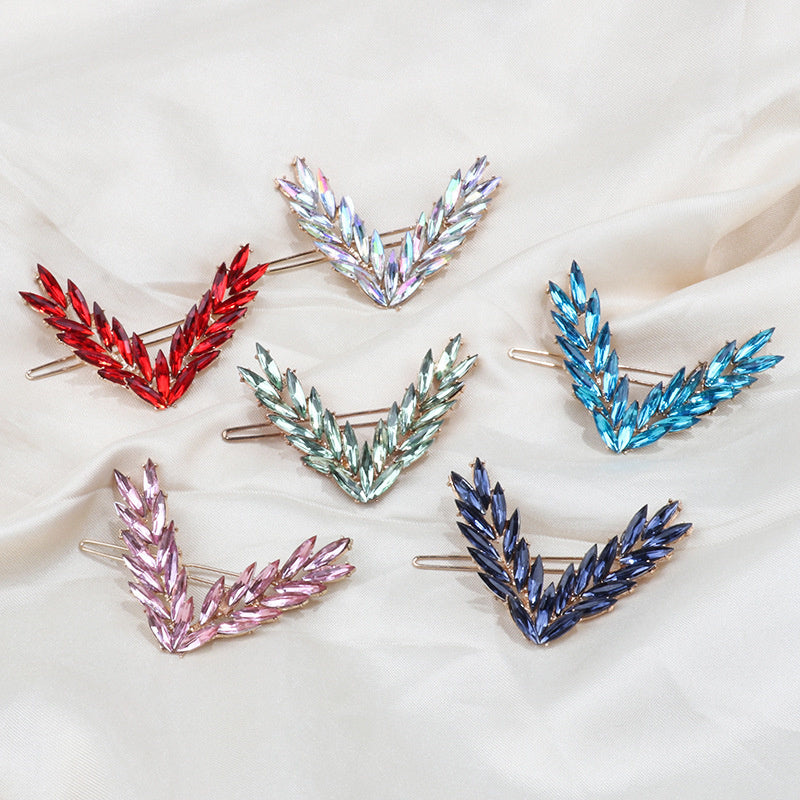 Korean V Shape Buckle Hairpins Girls Hair Accessories Headwear