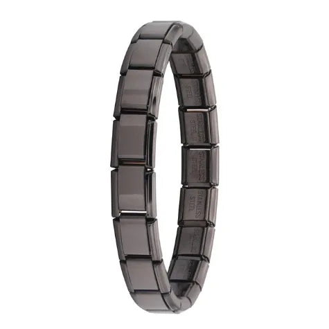Trendy Square Italy Stainless Steel Bracelets For Women Men