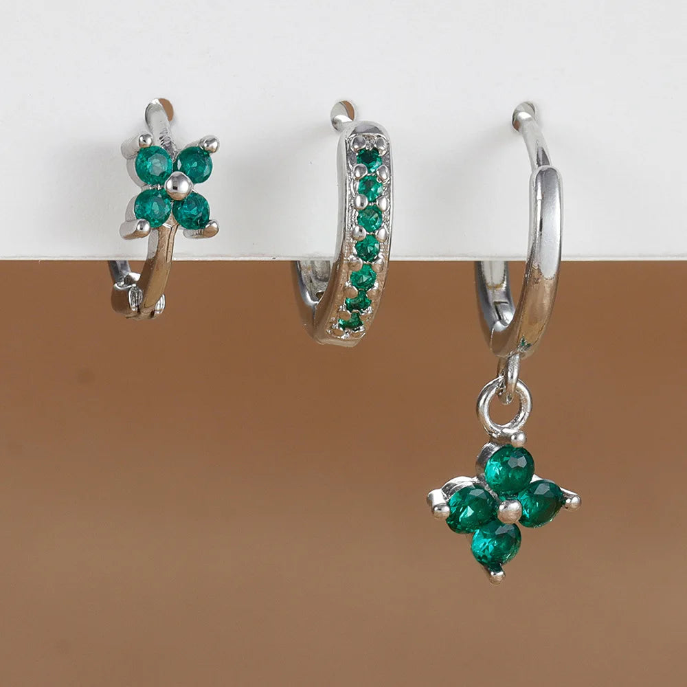 Flower Dangle Earring Piercing Jewelry