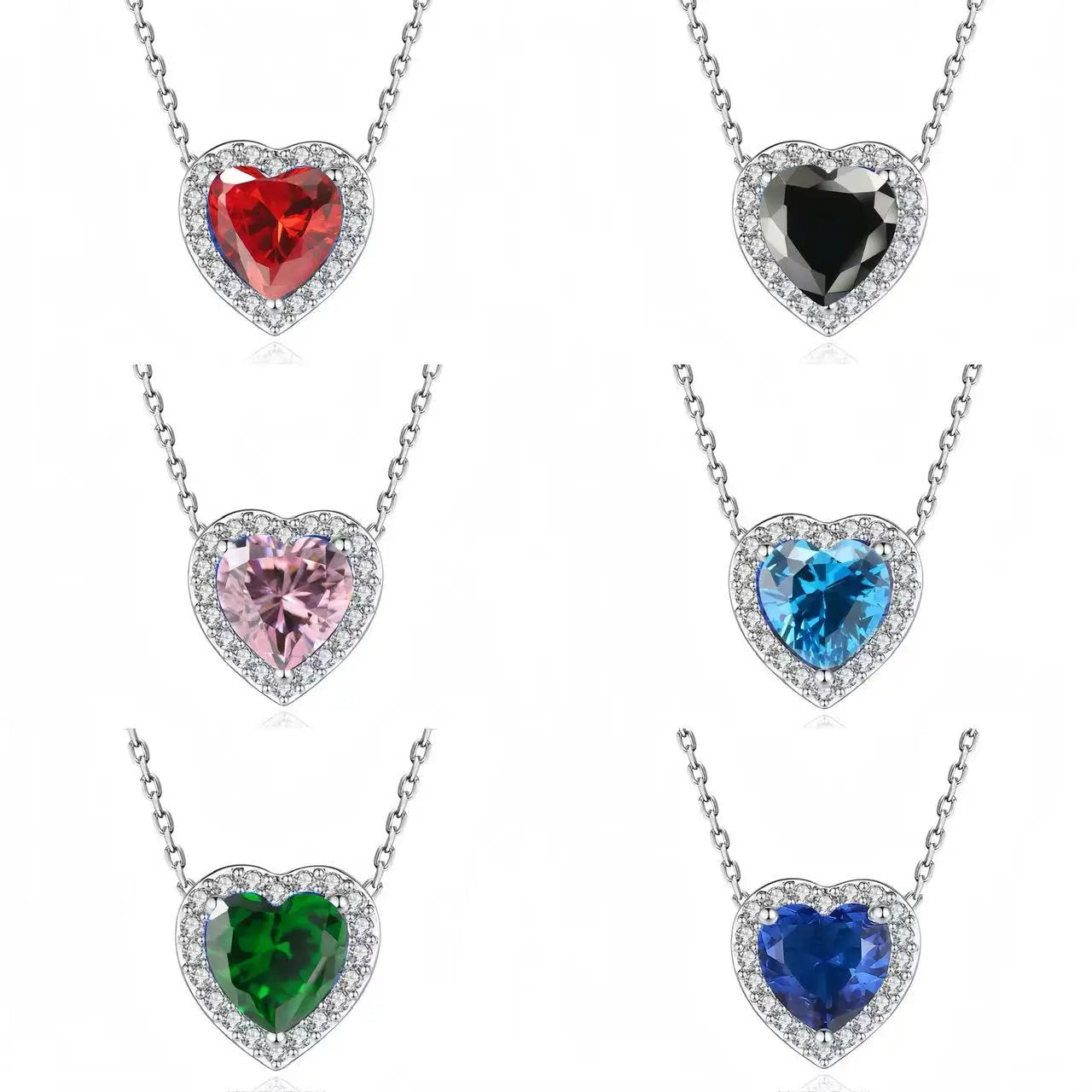 Heart Necklace Lover's Holiday Gift Jewelry