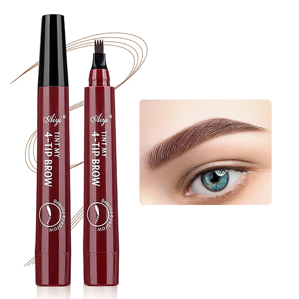 waterproof eyebrow pencil natural long-lasting eyebrow makeup five colors