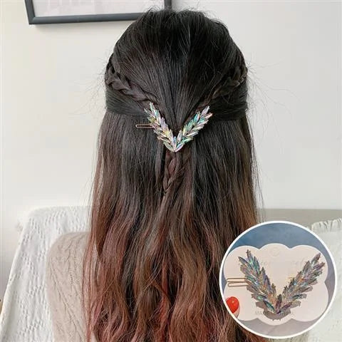 Korean V Shape Buckle Hairpins Girls Hair Accessories Headwear