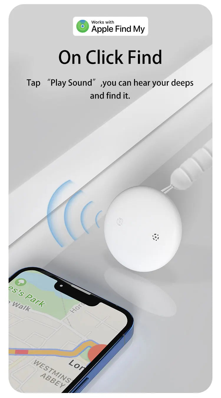 Anti-Lost Tag Portable Position Finder For Wallet Pet Kids