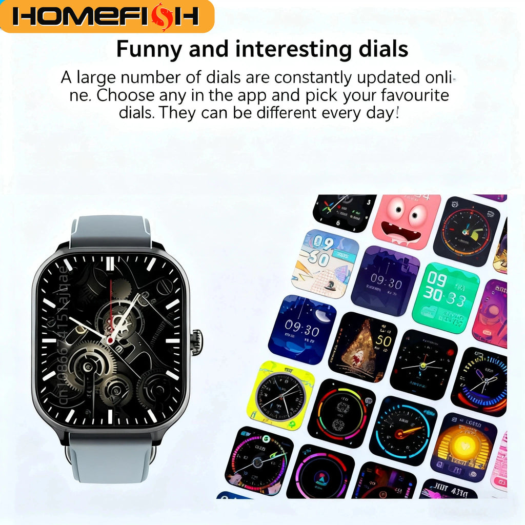 Intelligent Watch Bluetooth Call Remote Photography Sleep Monitoring Multiple Sports Modes Heart Rate Blood
