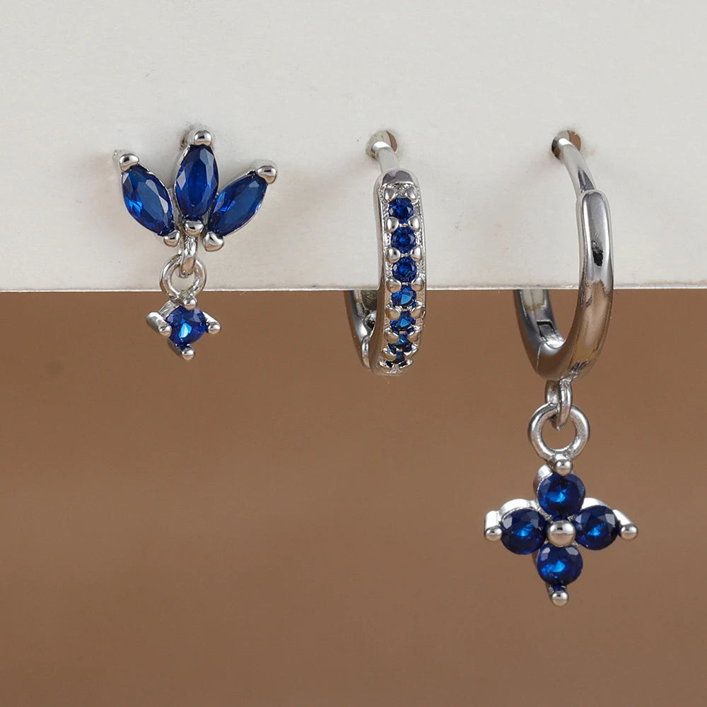 Flower Dangle Earring Piercing Jewelry