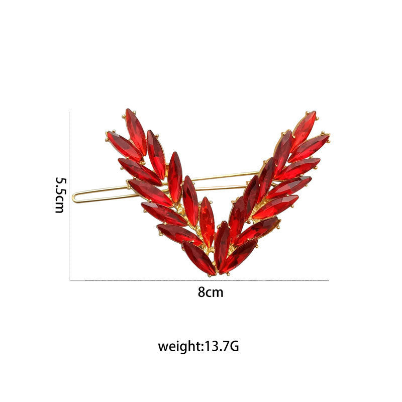 Korean V Shape Buckle Hairpins Girls Hair Accessories Headwear