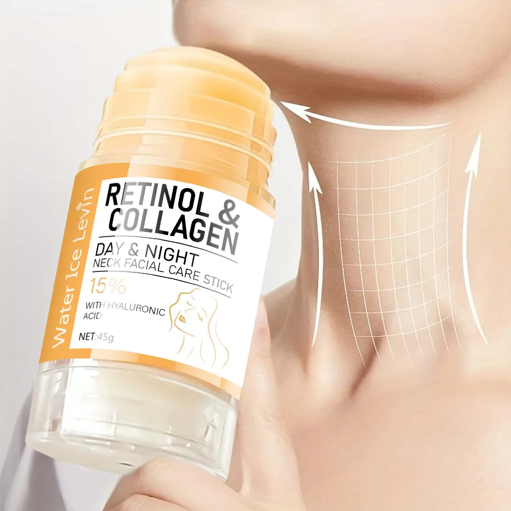 Retinol and Collagen Facial Neck Cream, Lifting Neck, Firming and  Moisturizing  Skin,