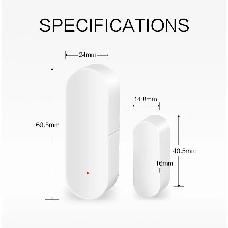 Smart WiFi Door Alarm  Compatible with Alexa Google Home