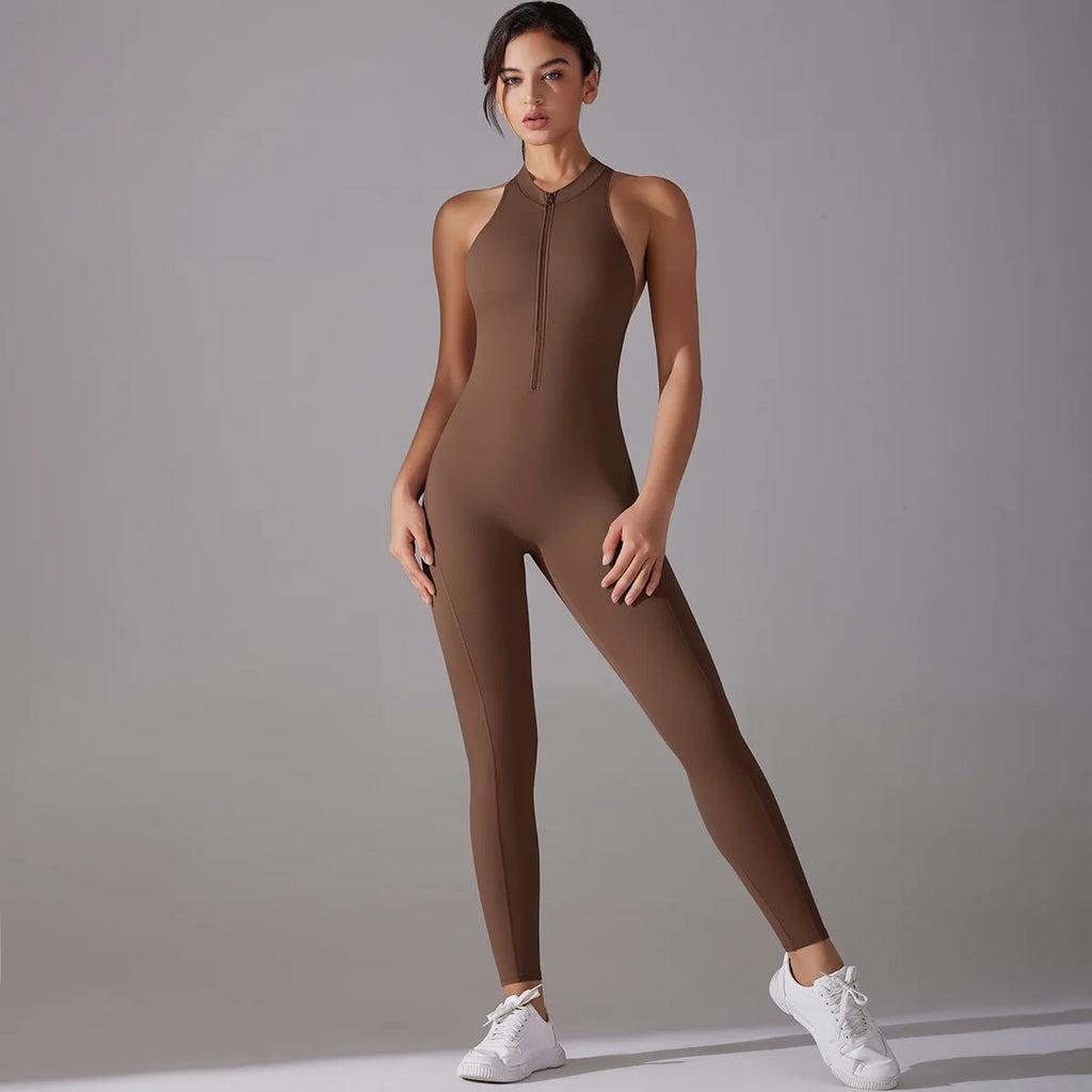 Yoga Suit Women's Gym PushUp Workout Clothes