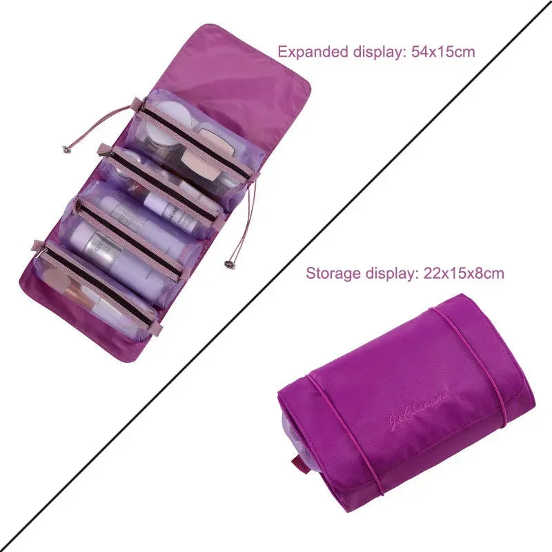 PU Leather Portable Travel Toiletry Bag