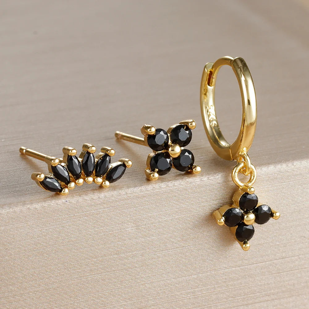 Flower Dangle Earring Piercing Jewelry