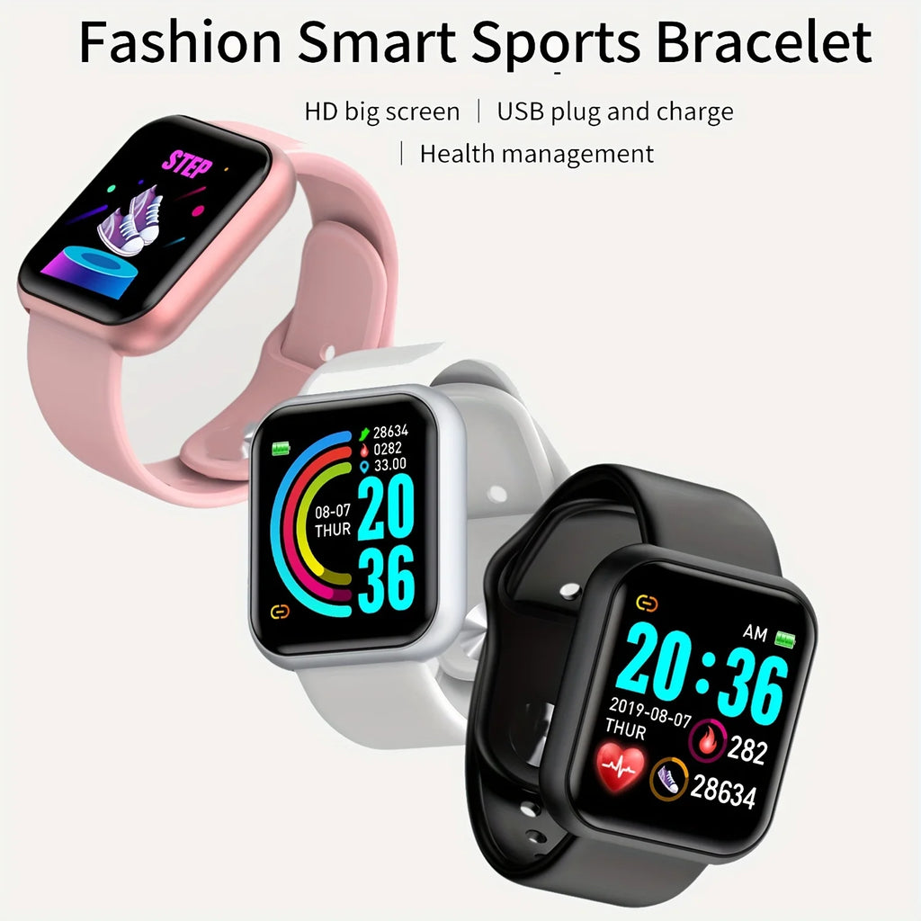 Smart Watches Women Men Bluetooth Connected Phone Music Fitness Sports Bracelet Sleep Monitor