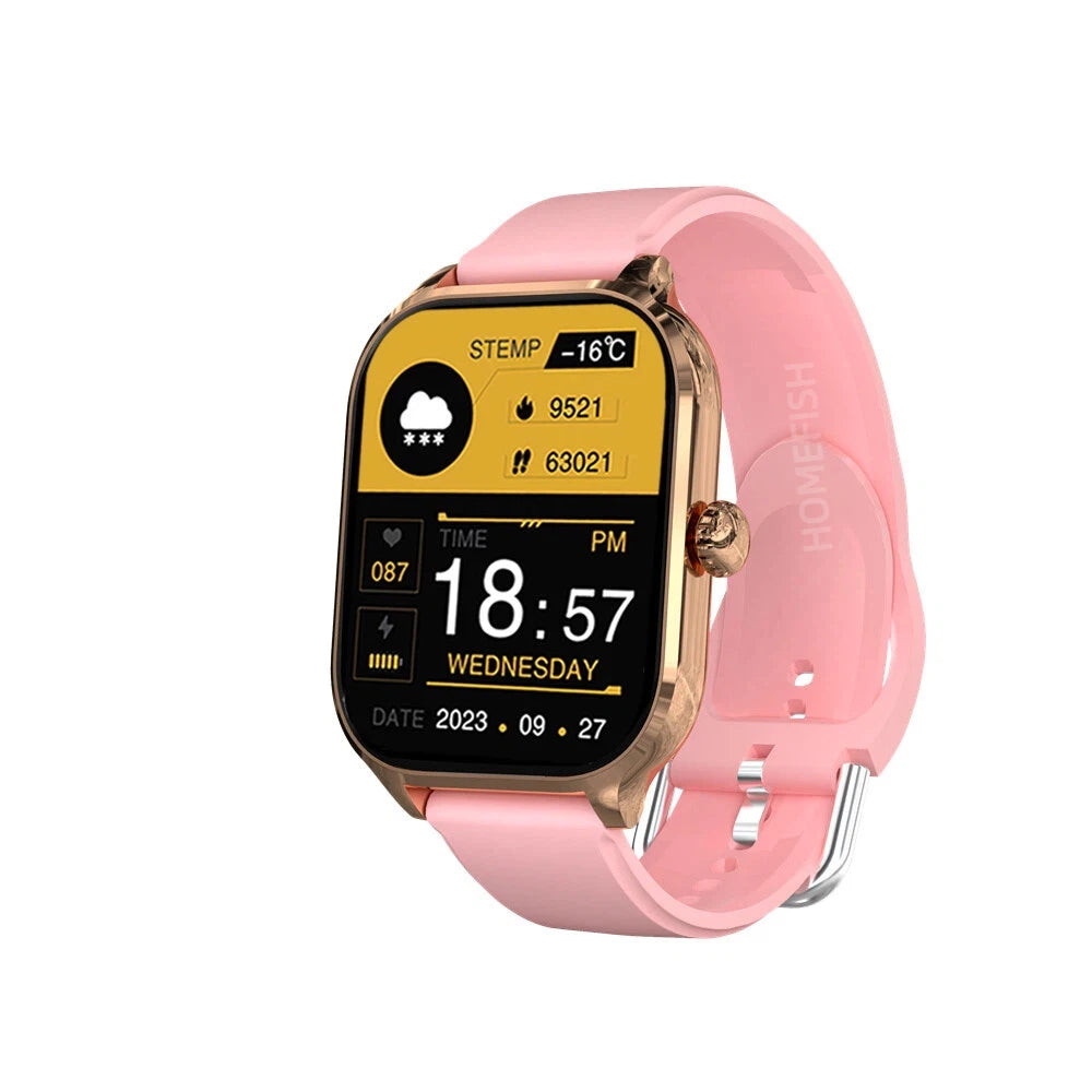 Intelligent Watch Bluetooth Call Remote Photography Sleep Monitoring Multiple Sports Modes Heart Rate Blood