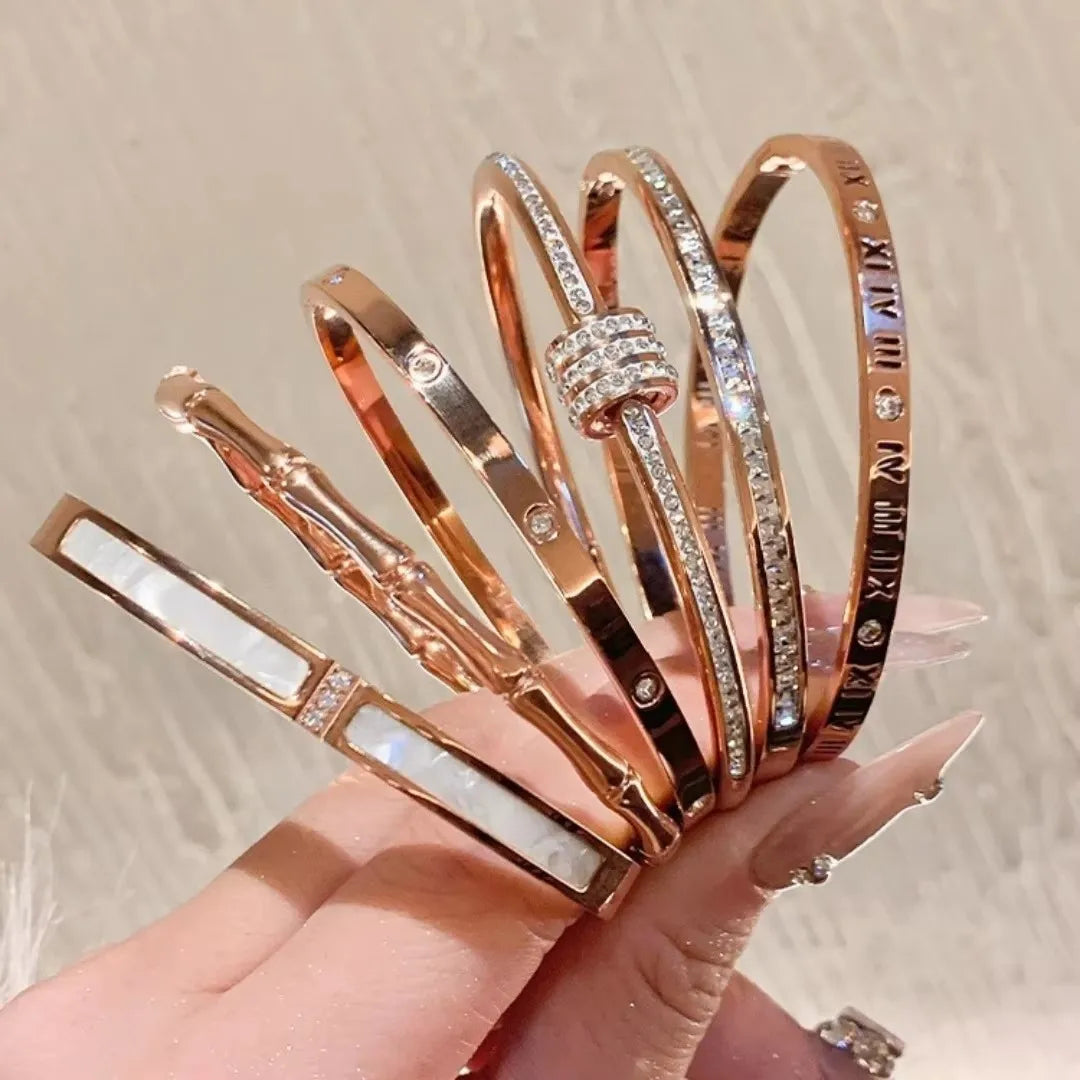 Zirconia Bracelet Set