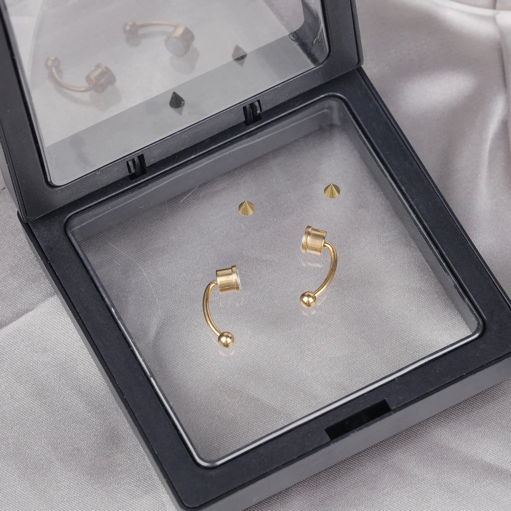 Stainless Steel Magnetic Nose Ring -