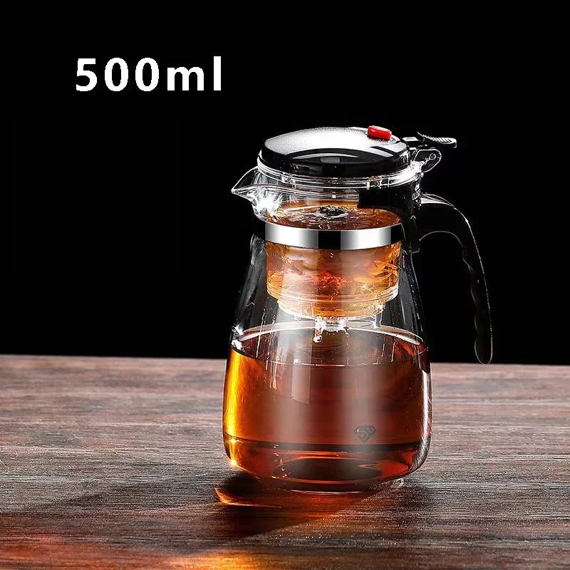 Glass Teapot Flower Tea Kettle