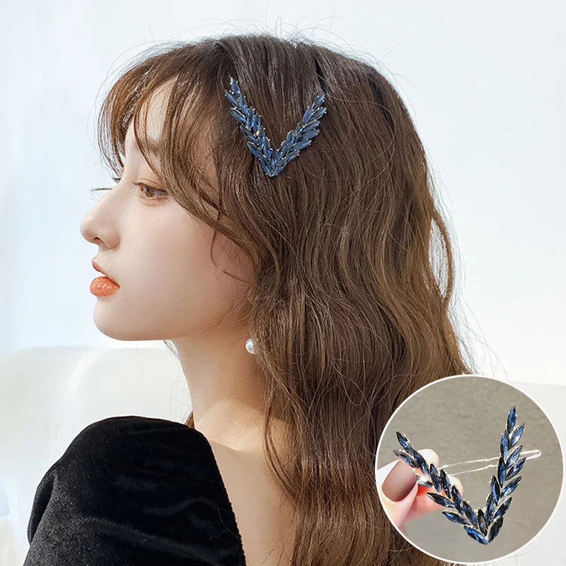 Korean V Shape Buckle Hairpins Girls Hair Accessories Headwear
