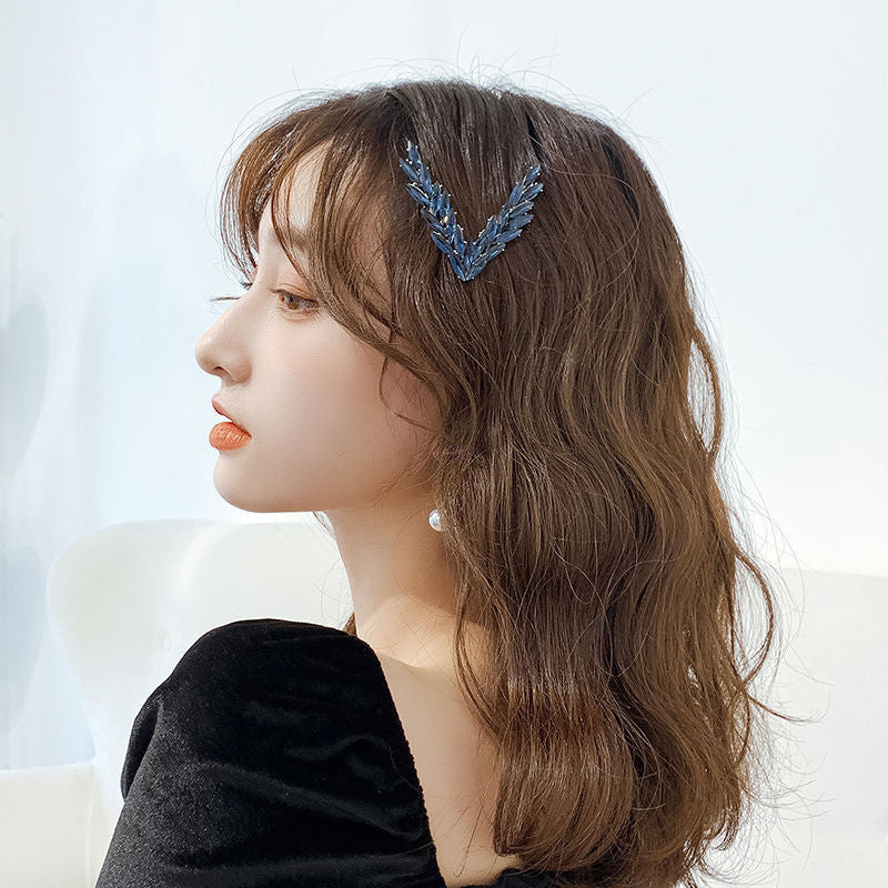 Korean V Shape Buckle Hairpins Girls Hair Accessories Headwear