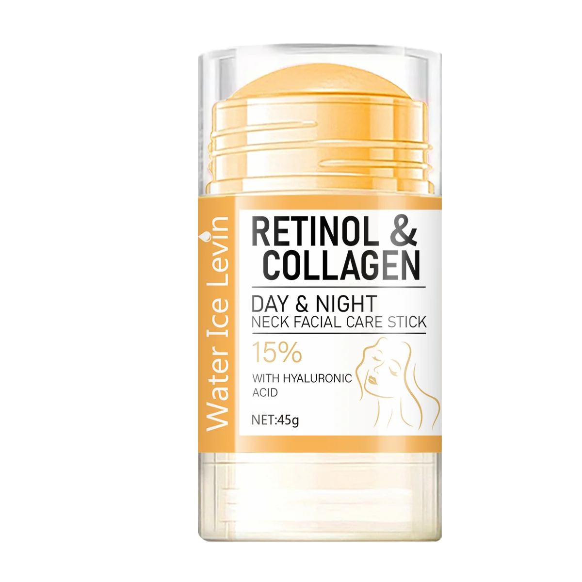 Retinol and Collagen Facial Neck Cream, Lifting Neck, Firming and  Moisturizing  Skin,