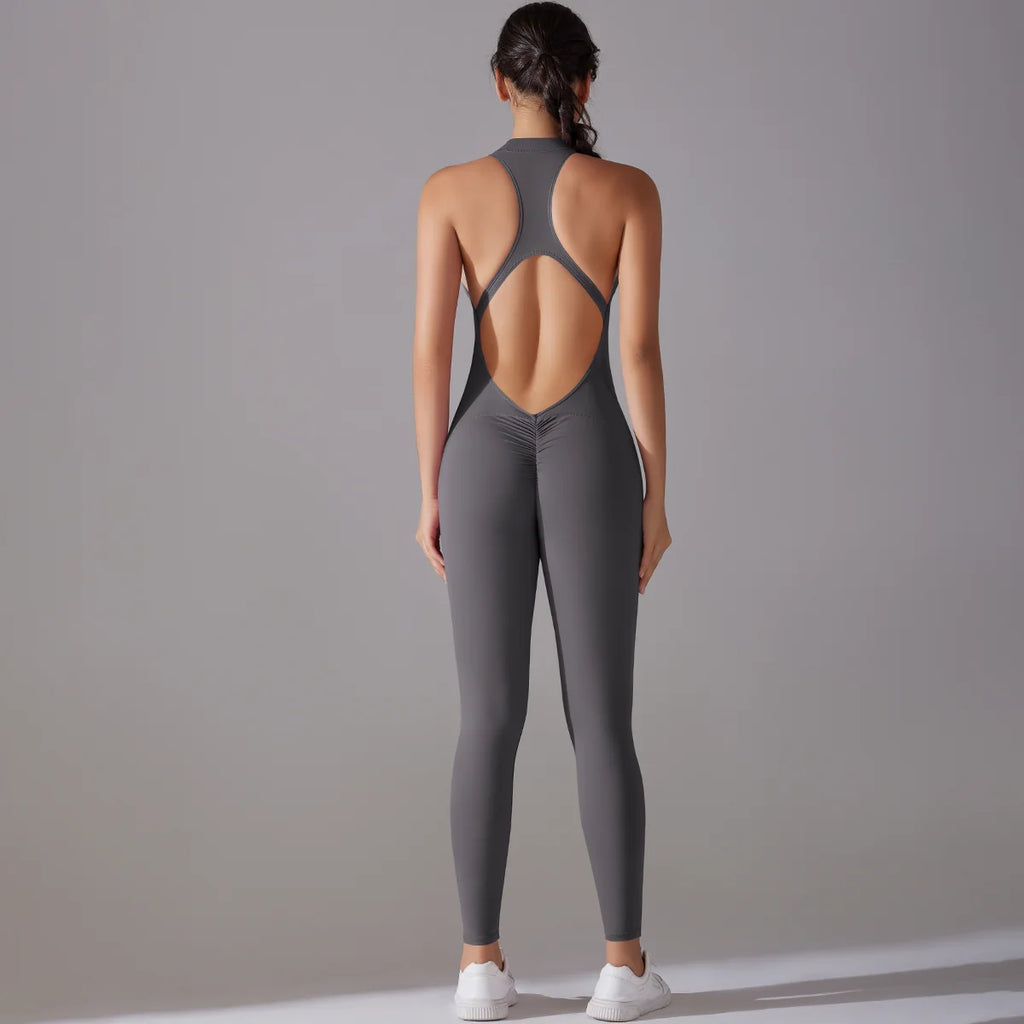 Yoga Suit Women's Gym PushUp Workout Clothes
