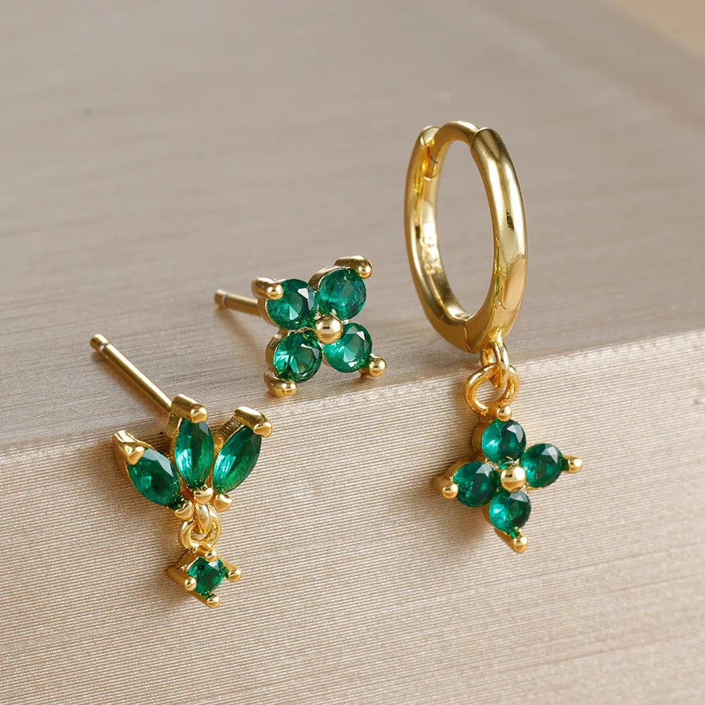 Flower Dangle Earring Piercing Jewelry