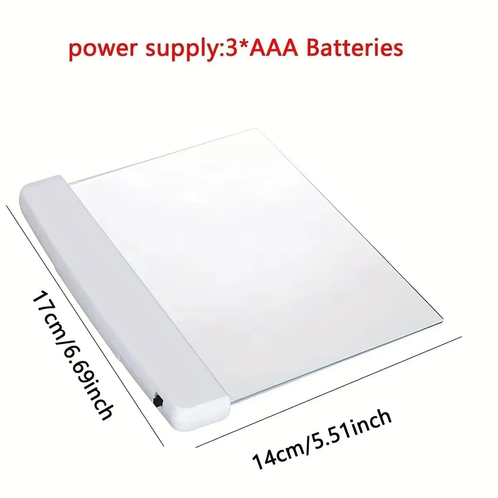 LED Flat Panel Night Vision Reading Light Eye Protection Reading Light