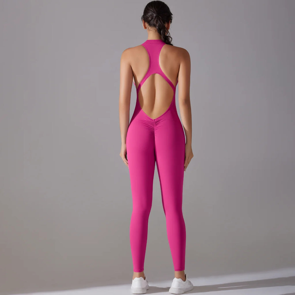 Yoga Suit Women's Gym PushUp Workout Clothes