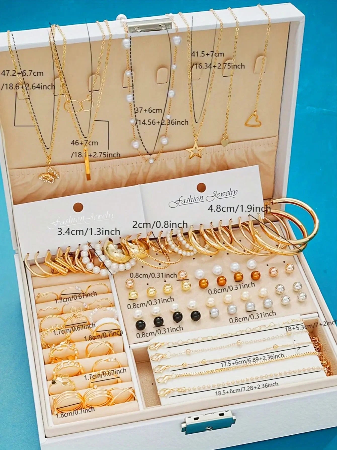 Jewelry Set For Women Daily Wear Gift (No Box)
