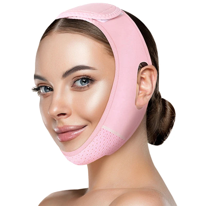 Chin Up Patch, Chin Strap, V Shaped Belt, V Shaped Face Mask for Sagging