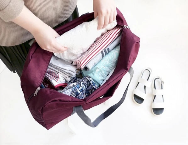 1pc Large Capacity Fashion Travel Bag For Unsiex Weekend
