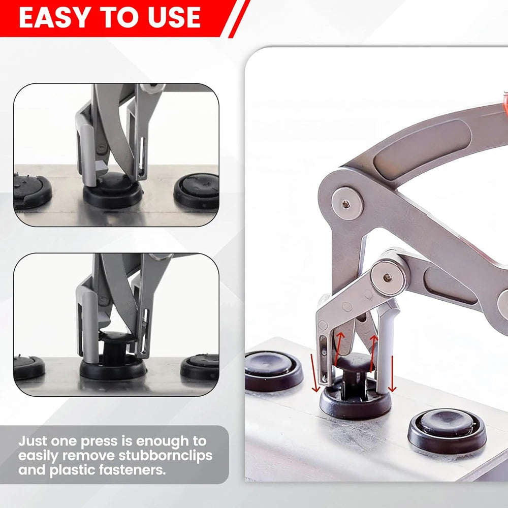 Car Clip Pliers Panel Clip Removal Tool Professional Auto Clip Removal Pliers for Automotive Plastic Fasteners Push Door Trim