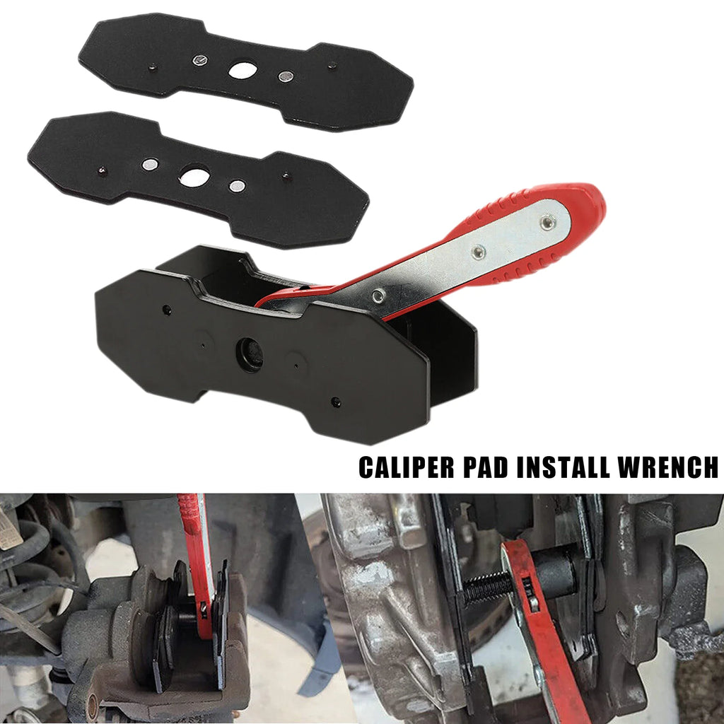 Car Ratchet Brake Piston Caliper Spreader Tool Stainless Steel Press Twin Quad Separator Pad Disc Repair Kits Brake Caliper Tool