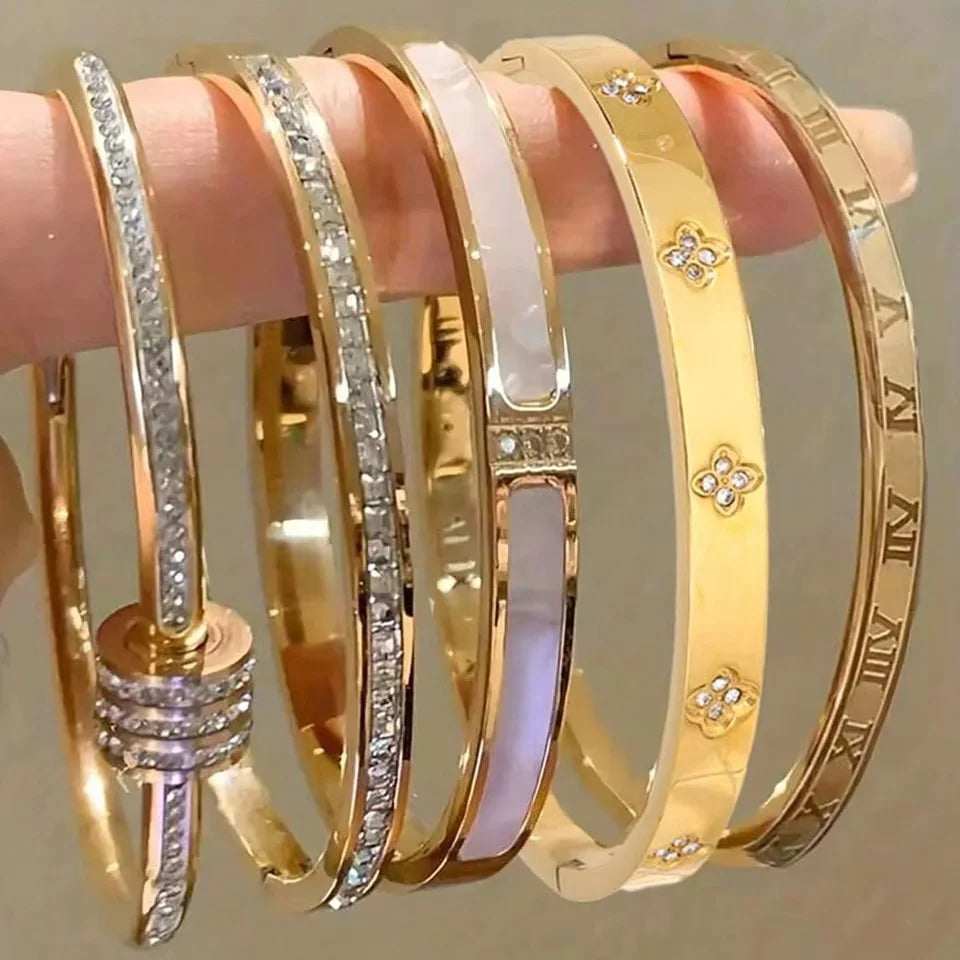 Zirconia Bracelet Set