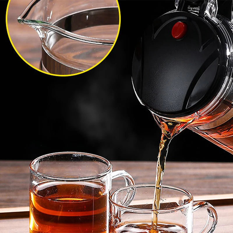 Glass Teapot Flower Tea Kettle