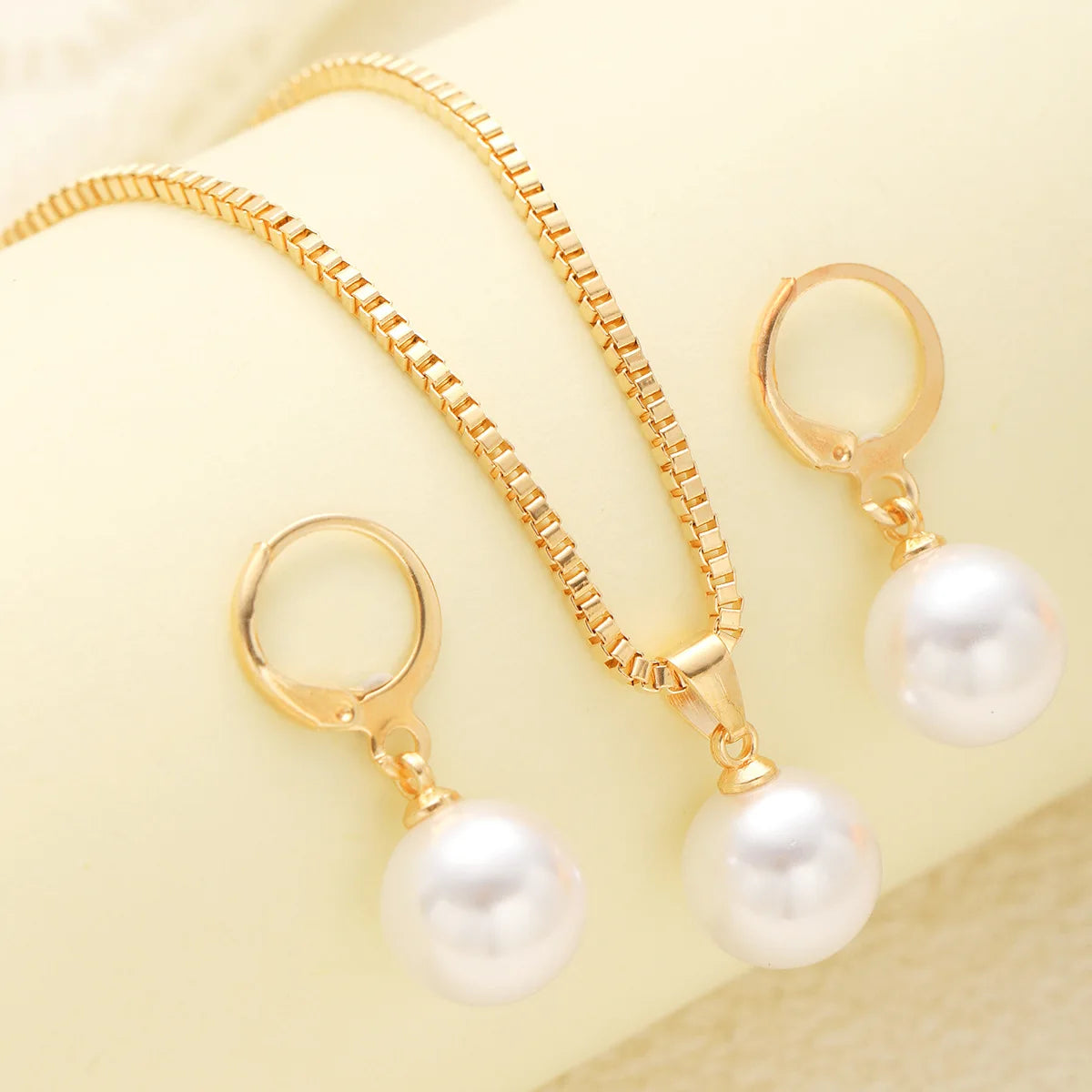 Jewelry Set For Women Dangle Earrings Pendant Necklace