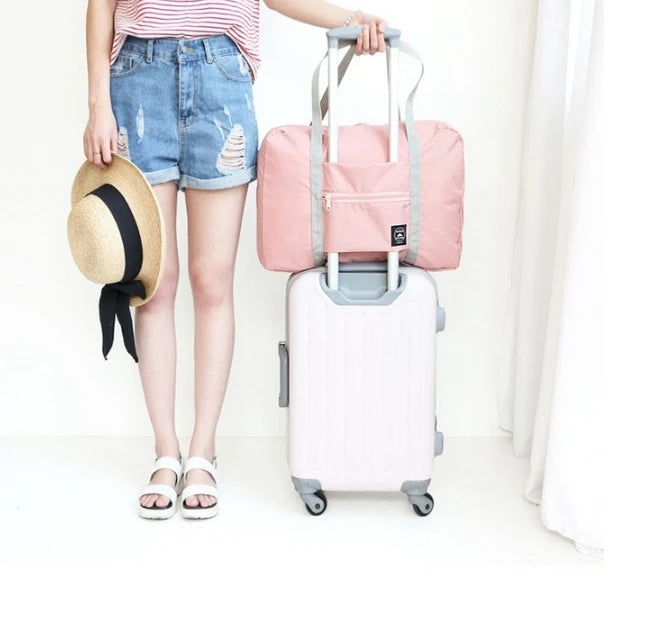 1pc Large Capacity Fashion Travel Bag For Unsiex Weekend