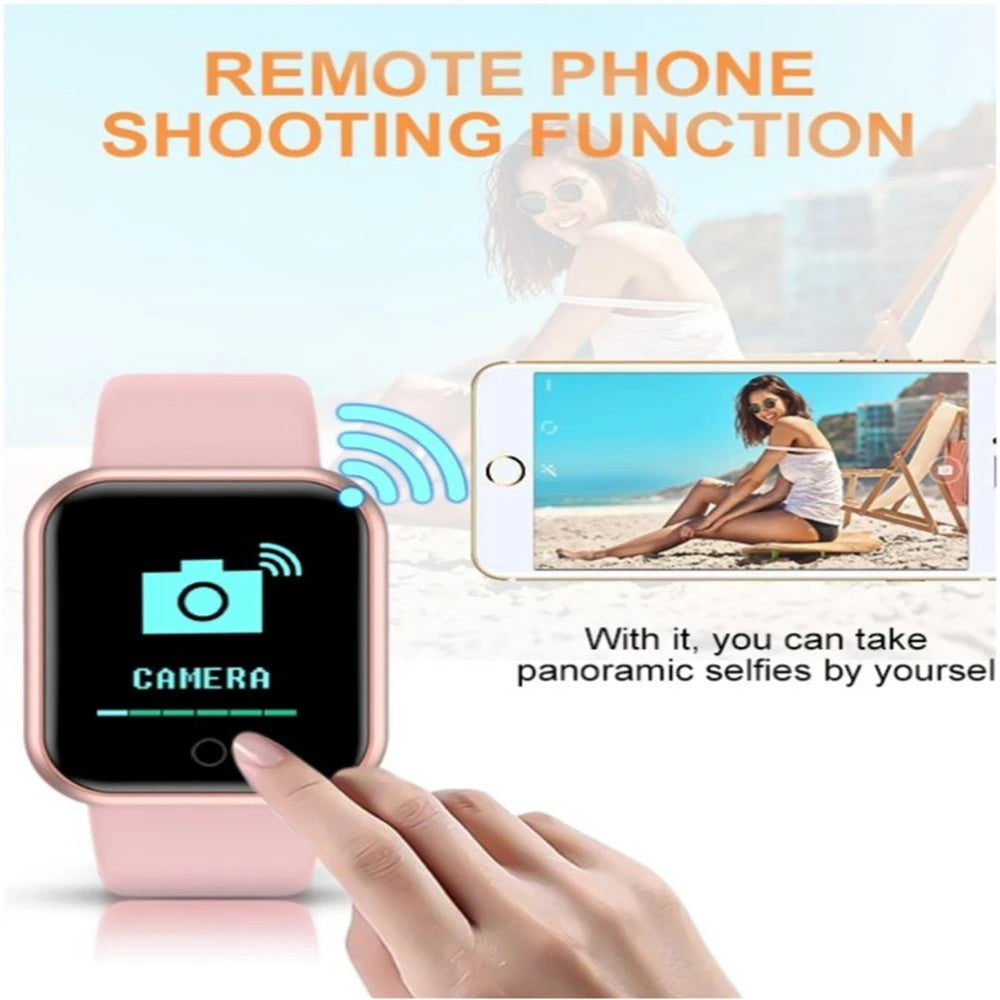 Smart Watches Women Men Bluetooth Connected Phone Music Fitness Sports Bracelet Sleep Monitor