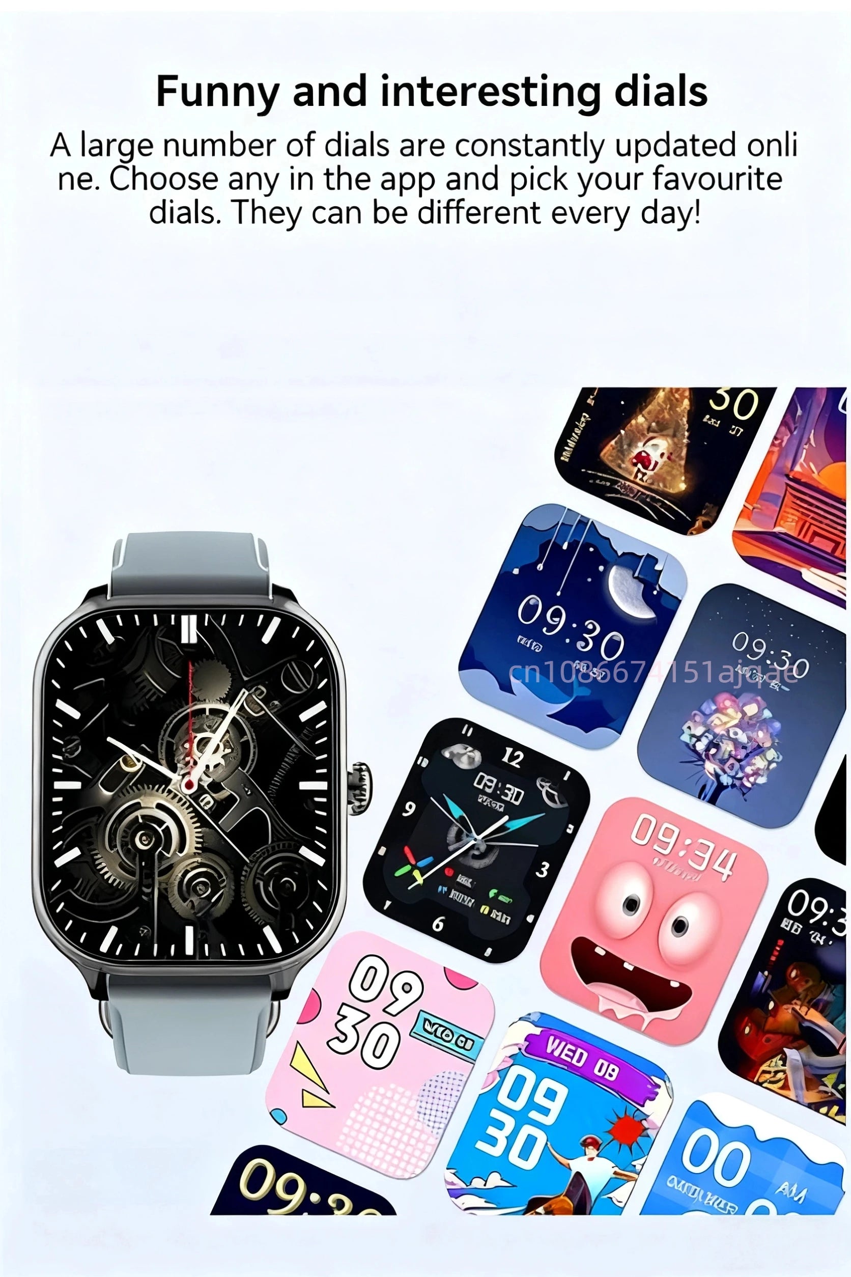 Intelligent Watch Bluetooth Call Remote Photography Sleep Monitoring Multiple Sports Modes Heart Rate Blood