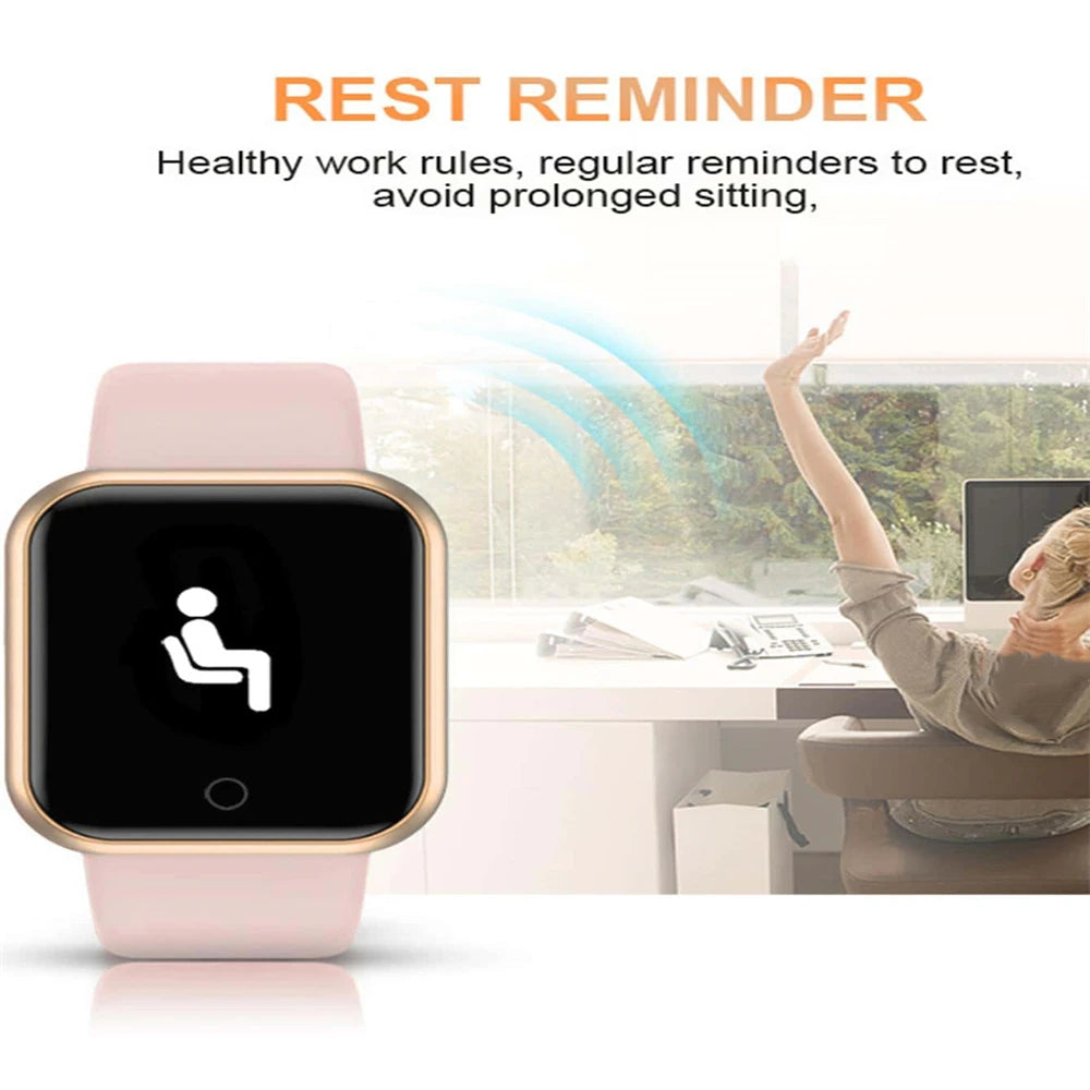 Smart Watches Women Men Bluetooth Connected Phone Music Fitness Sports Bracelet Sleep Monitor