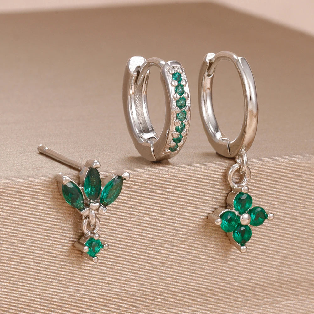 Flower Dangle Earring Piercing Jewelry
