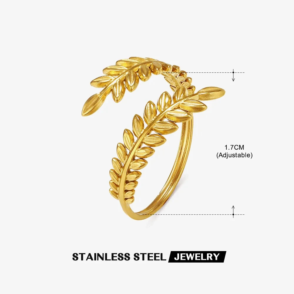 Stainless Steel Shell Rings for Women