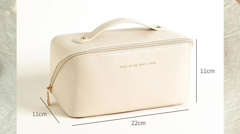 PU Leather Portable Travel Toiletry Bag