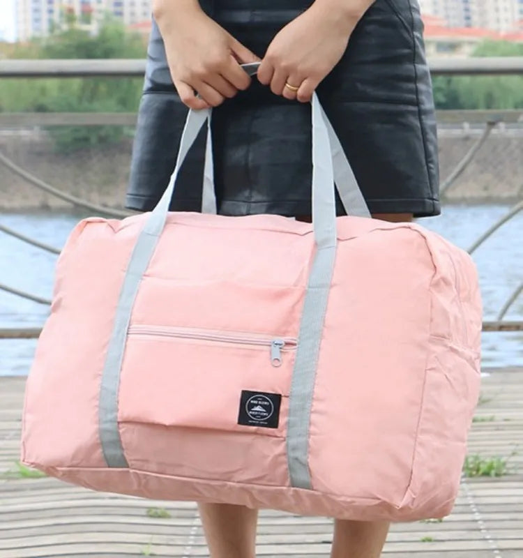 Foldable Travel Duffel Bag for Airlines Carry on Bag for Women and Girls