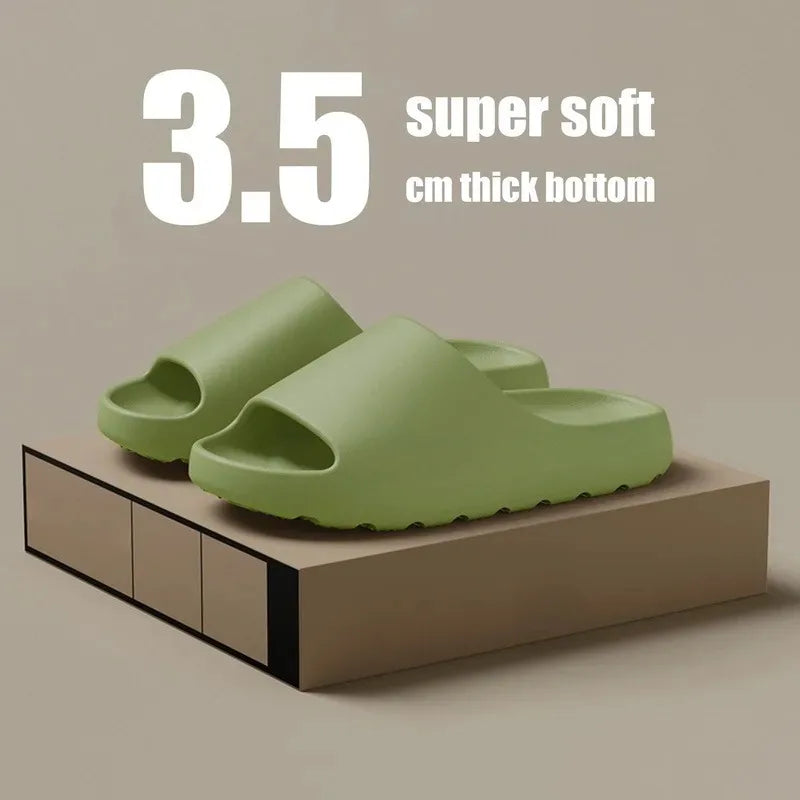 soled Sandals Summer Fashion Soft Bottom Beach Men Slippers Women's Sandals