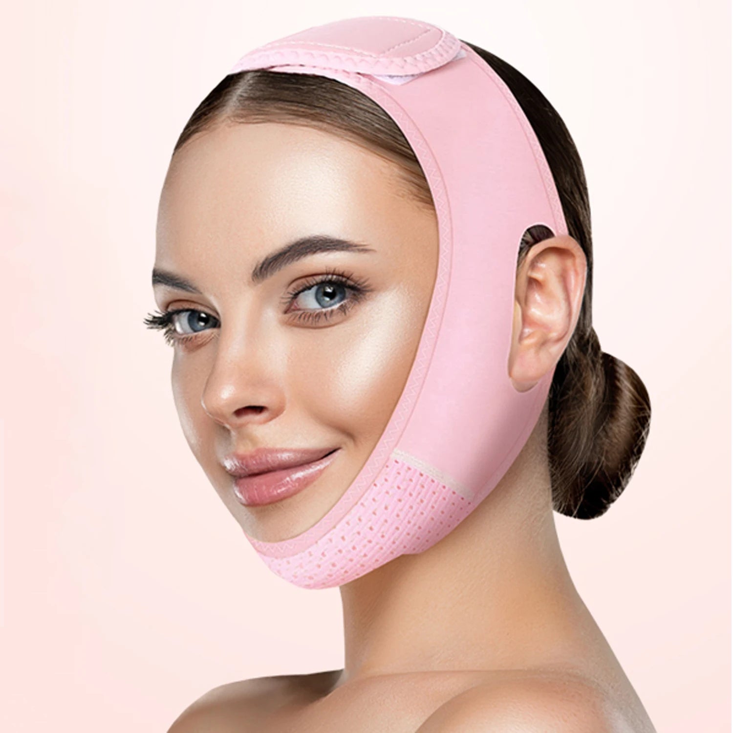 Chin Up Patch, Chin Strap, V Shaped Belt, V Shaped Face Mask for Sagging