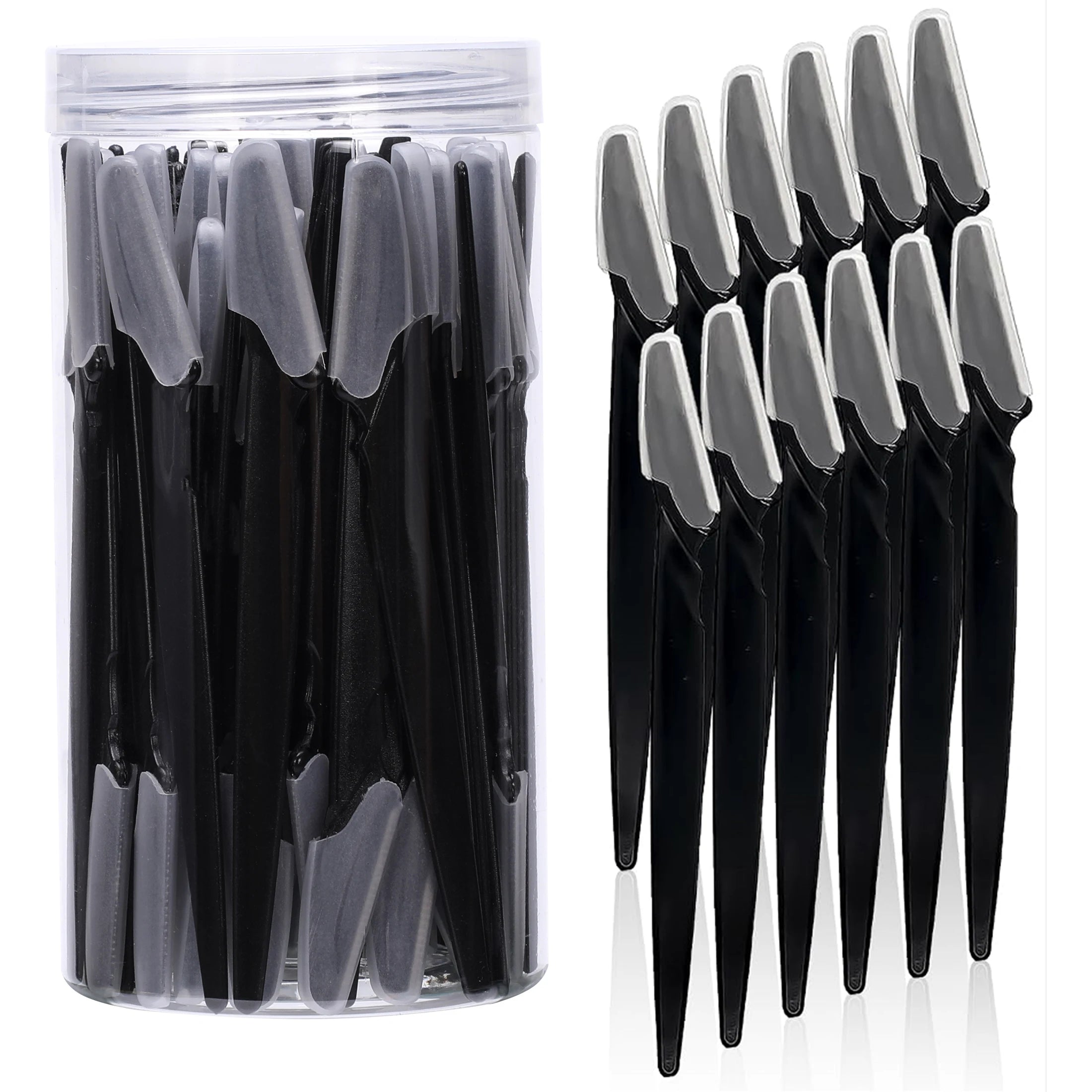Eyebrow Hair Trimmer and Shaver with Protective Cover,