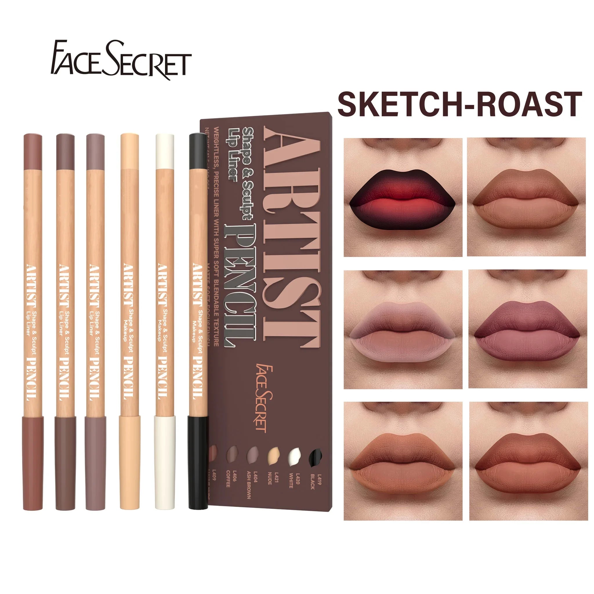 Velvet Matte Lip Liner Set
